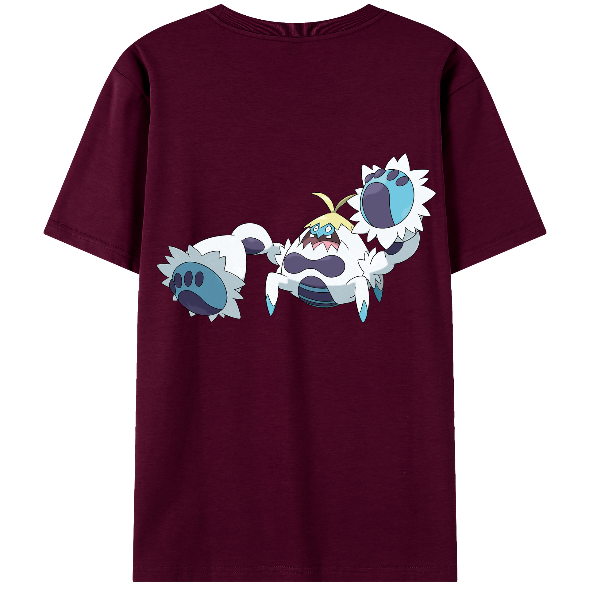 （画像用） ポケットモンスター Pokémon レディース半袖Tシャツ(バックプリント)